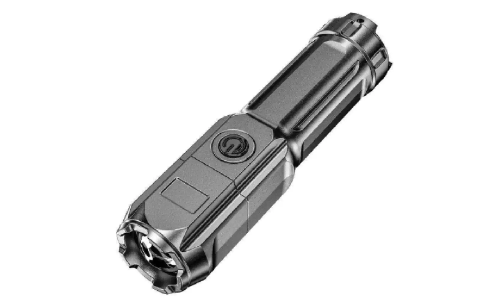 One or Two T6 Tactical USB Charging Flashlight