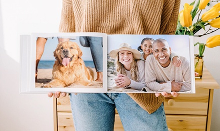 Fotoboek met fotokaft van 20 x 20 cm: 1 - exclusief verzendkosten / 20 - Early Bird - Printerpix