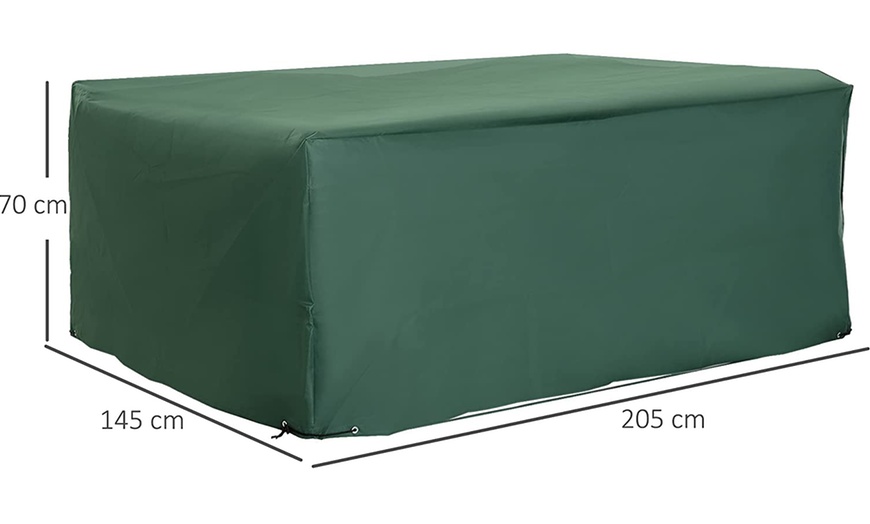 Image 12: Outsunny Outdoor Waterproof Furniture Covers