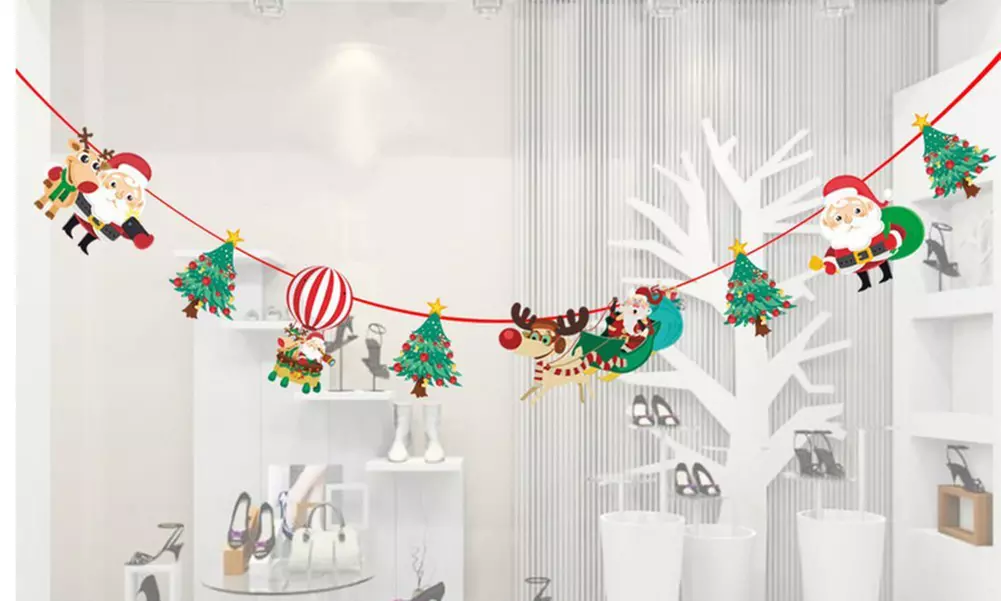 One, Two or Three Eight-Piece Christmas String Decoration Sets - Primary Image