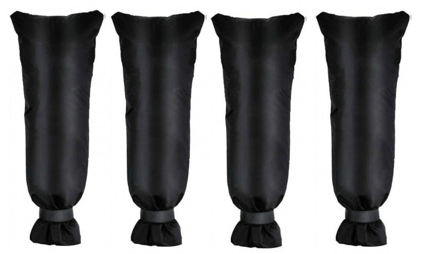 Image 6: Long Faucet Freeze Protection Cover, Heavy-Duty Insulation