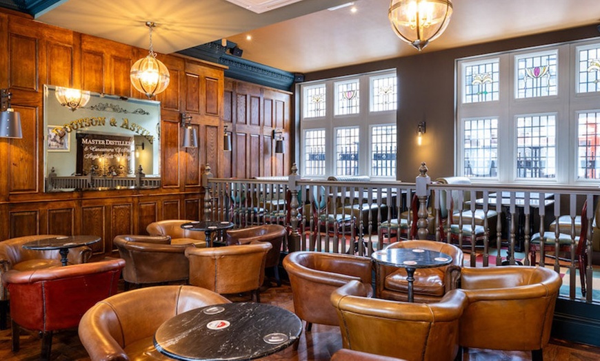 Image 2: Two-Course Meal with Beer/ Wine or Soft Drink For Up to Four People 