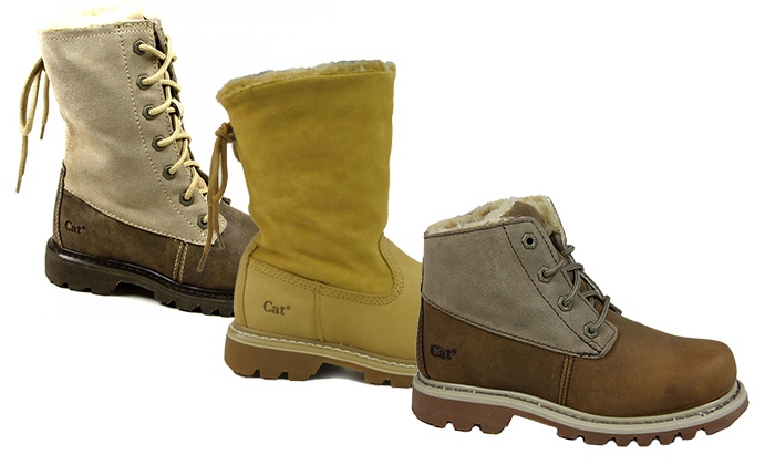 womens caterpillar bruiser boots