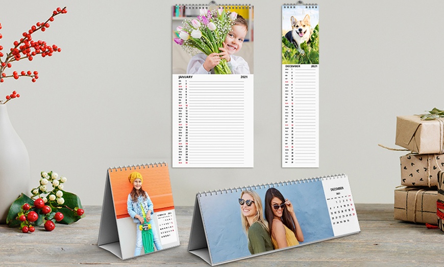 Image 3: Brighten your space with sleek Desk and Kitchen Calendars