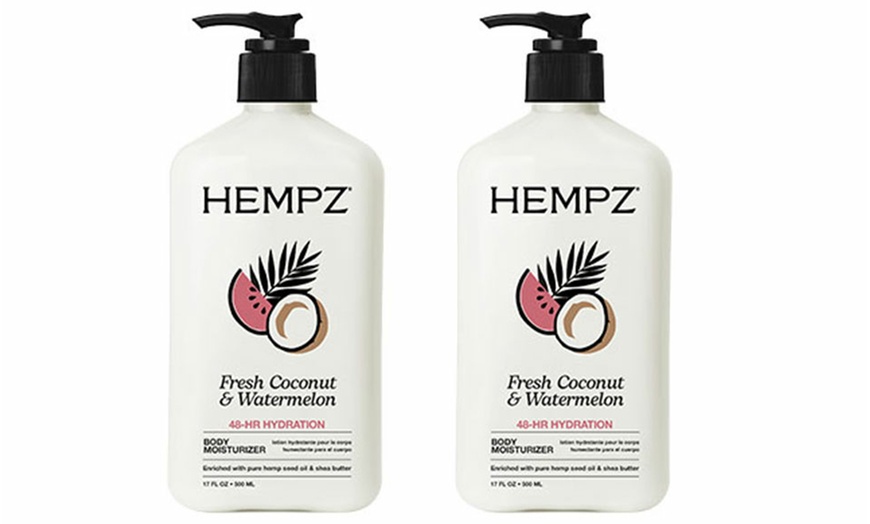 Image 12: Hempz Herbal Body Moisturizer Lotion 17oz each (2 or 3 Pack) 