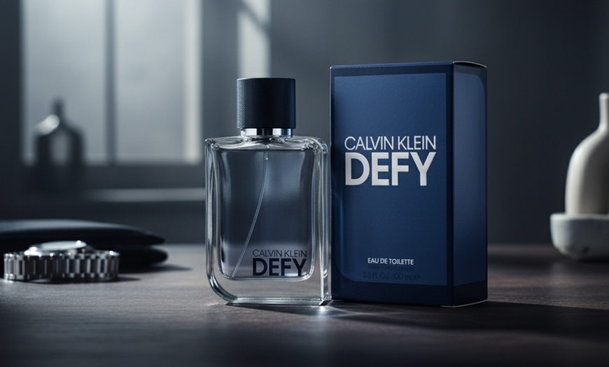 Image 1: Calvin Klein Defy Eau de Toilette Spray for Men 3.3 Fl. Oz. 