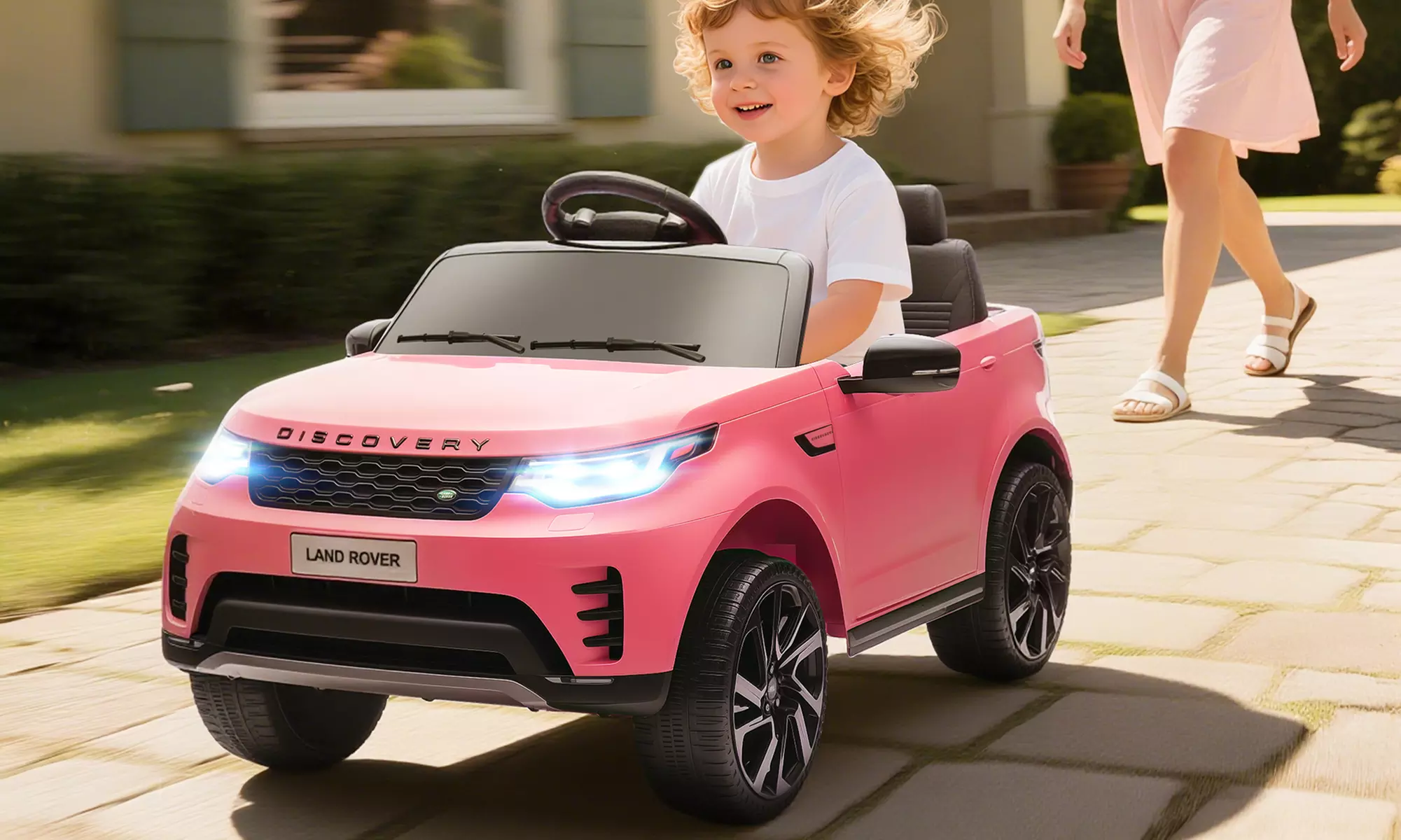 Land Rover Discovery Licensed Kids Electric Car w/ Remote