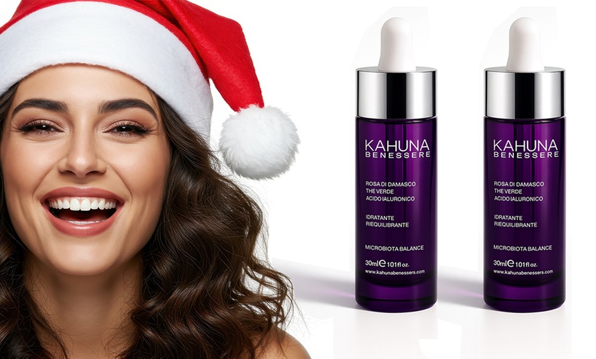 Image 1: Suero de ácido hialurónico y extracto de rosa kahuna bienestar 30 ml