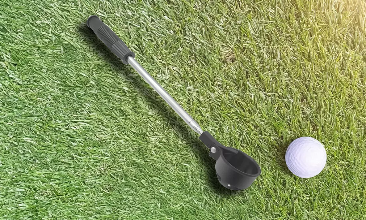 Telescopic Golf Ball Retriever Stainless Golf Ball Pick Up Scoop for Water - Primary Image