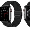 Image 8: Waloo Braided Nylon Magnetic Loop Band For Apple Watch- (Size & Color)