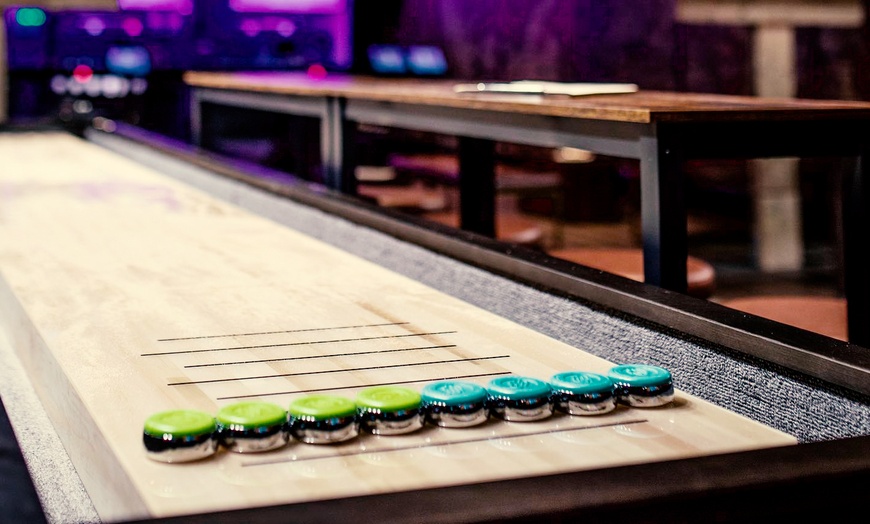 Image 5: Tech Darts or Shuffleboard for Two, Plus Drinks for Extra Fun