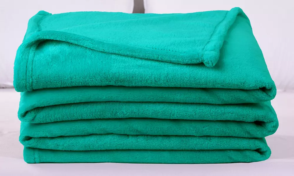 JML Soft Lightweight Plush Flannel Blanket for Bed/Sofa,King/Queen Size