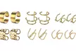 12 Pcs Ear Cuff Wrap Earrings Set No Piercing Clip Cartilage Ear Clips - Second Medium