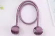 2Pcs Curtain Tie Backs Magnetic Ball Buckle Holder Tieback Clips Window Home - Second Medium