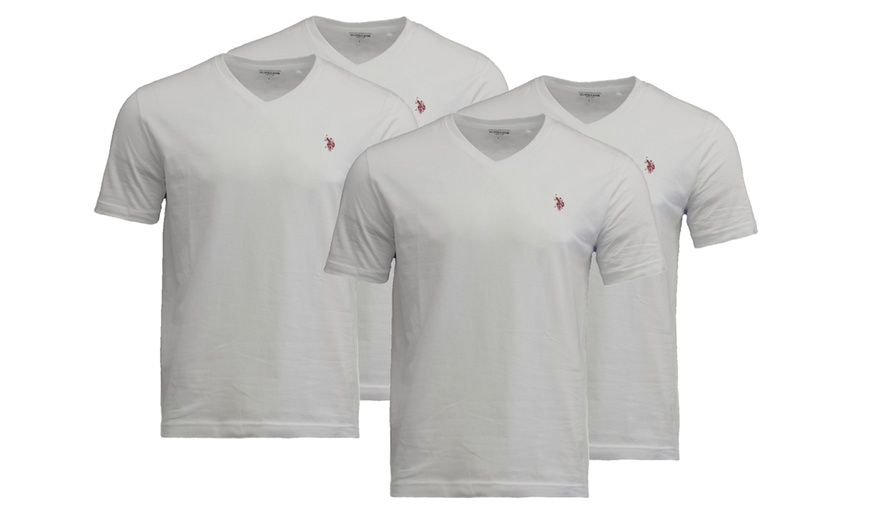 Image 5: 2er- oder 4er-Pack US Polo ASSN. T-Shirt für Herren