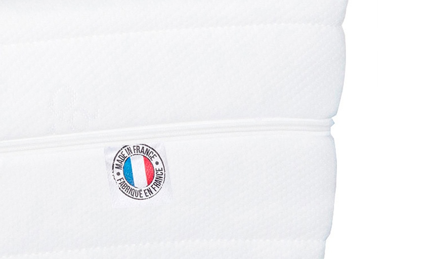 Image 5: Matelas "Ergo" fabrication française, mousse Haute Densité et latex