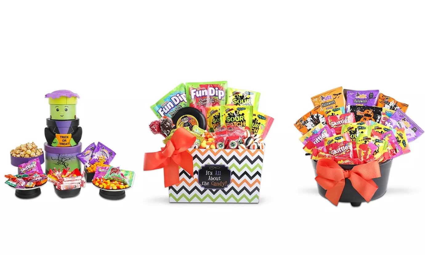 Spook-Tacluar Halloween Gift Baskets