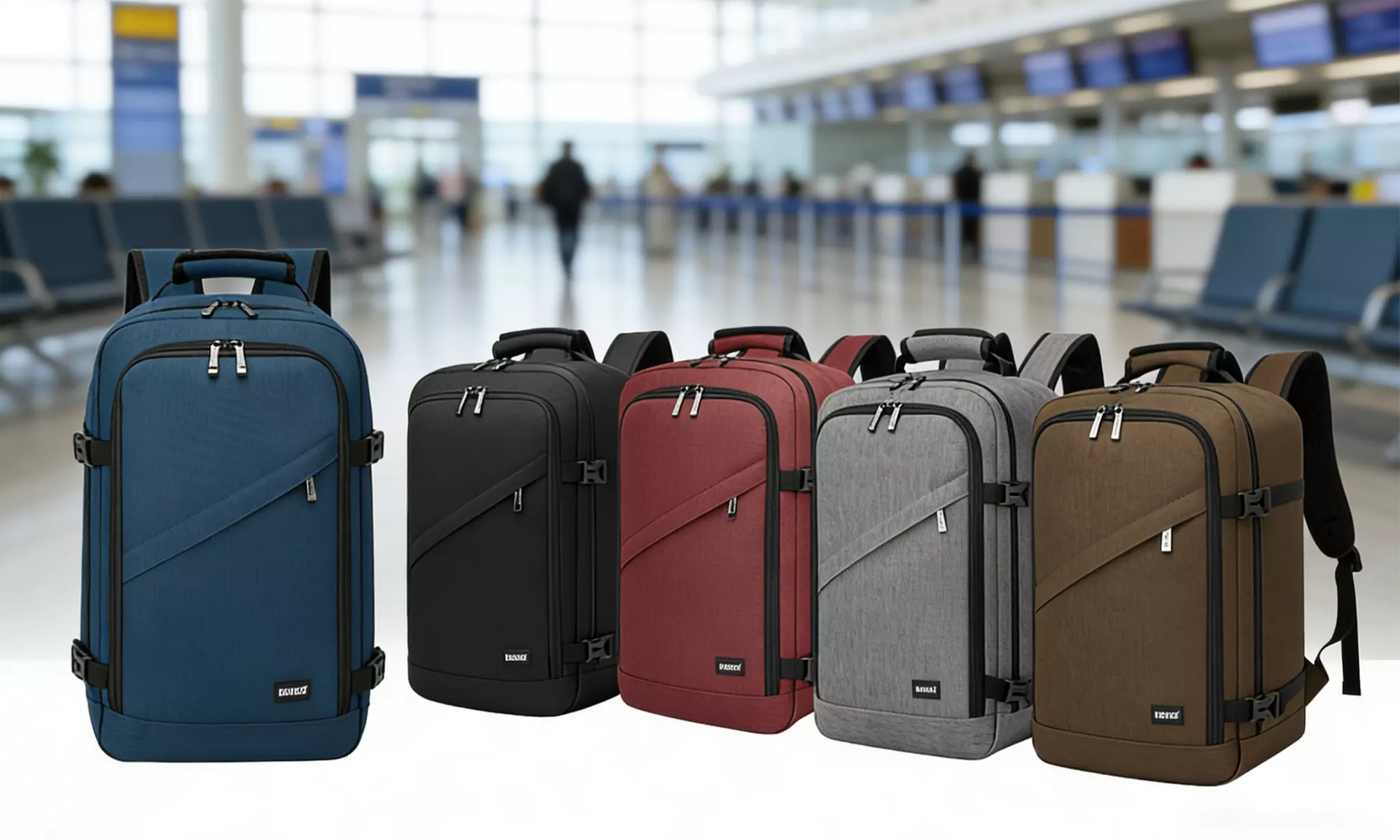 KONO Multi Color 20L Lightweight Cabin Business Backpack