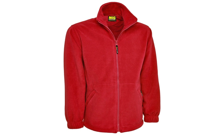 Image 6: MIG Men's Fleece Jacket