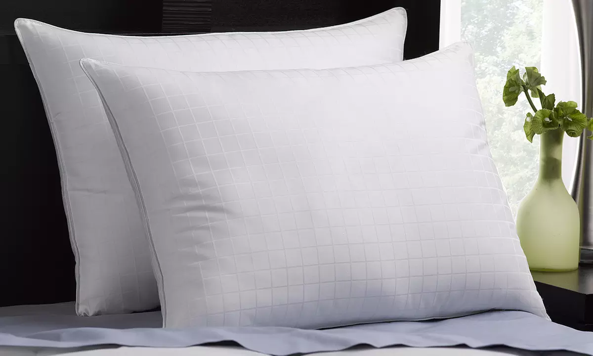 Hotel Luxe Gel Fiber Soft or Firm Pillows, All Sizes and Density Same Price (2-Pack) - Primary Image