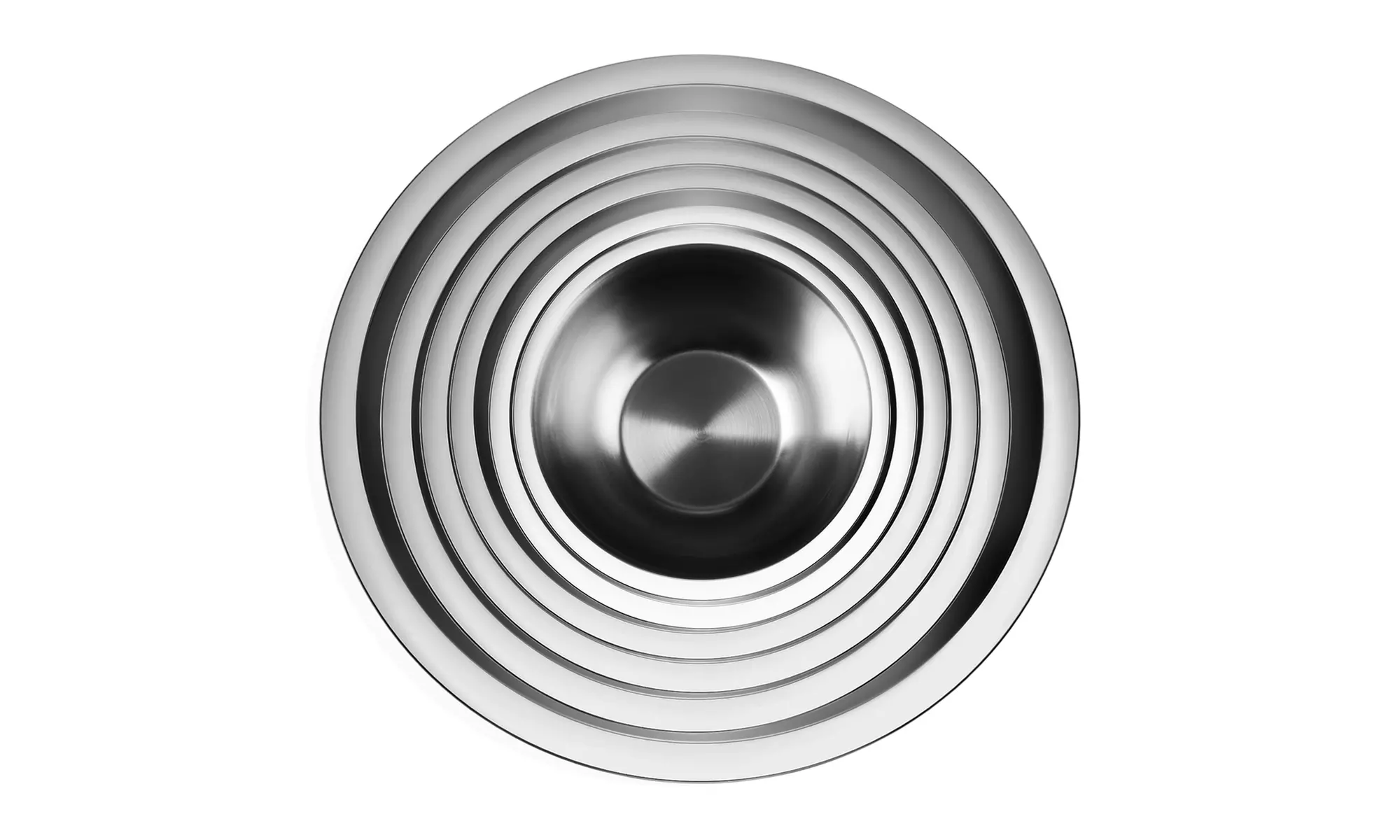 Stainless Steel Mixing Bowl, Measuring Cup, and Measuring Spoon Set (14-Piece) - Second Medium