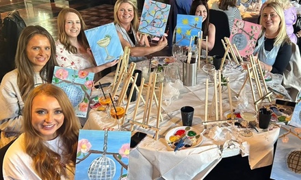 2 Hour Sip and Paint party for 1. December 6th 2025- 1pm. - Le Monde - Boozy Brushes