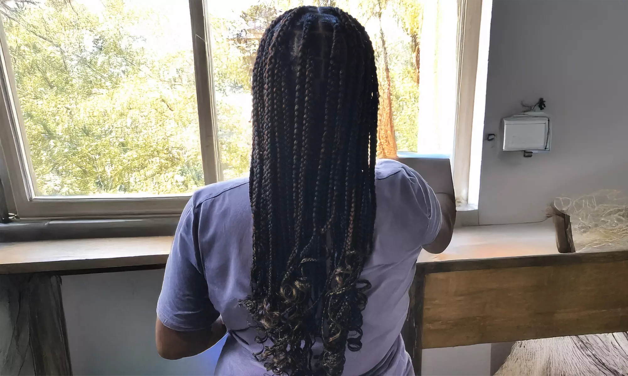 Transform Your Look With Tribal, Large or X-Large Knotless Braids