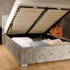 Image 8: Crushed Velvet Ottoman Bedframe with Optional Mattress