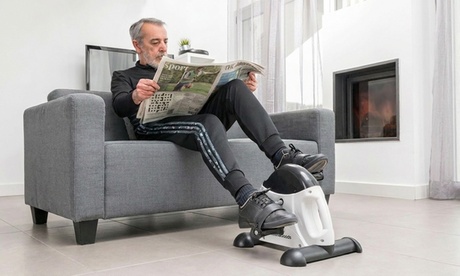 Innovagoods ,Pedaliera elettrica assistita per braccia e gambe con tappetino e telecomando Velora 3000 InnovaGoods, White