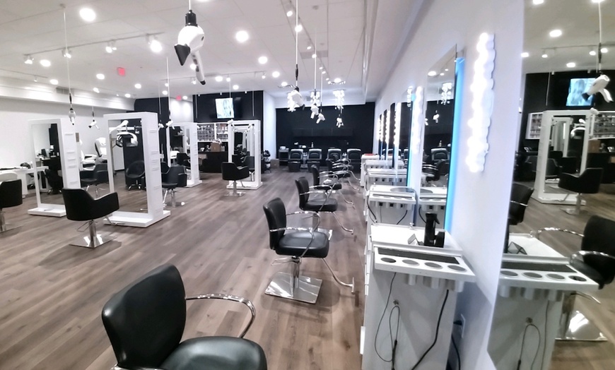 Image 2: Manicure, Haircut & Style, Modern Blonde Luxe, or More