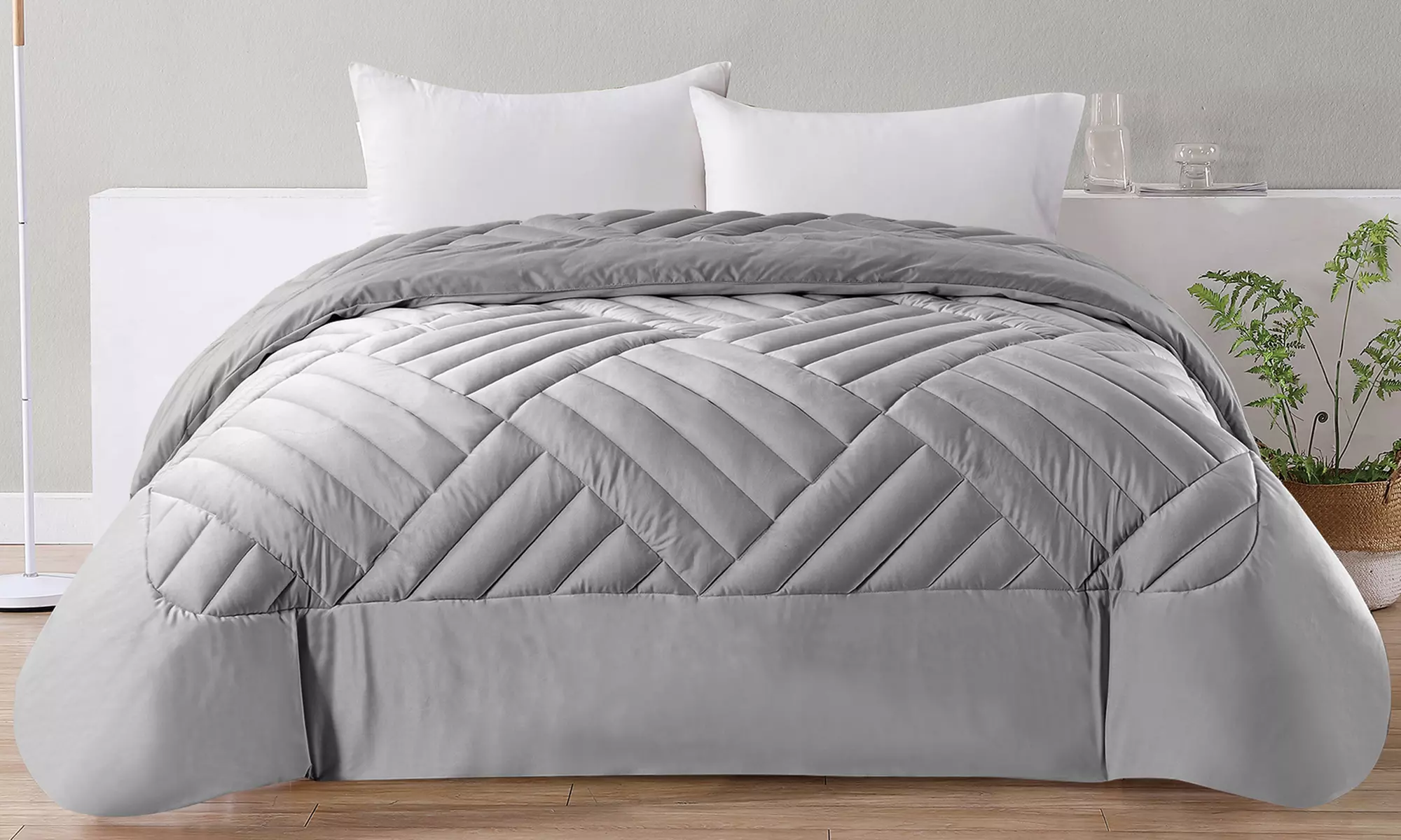 Trapunta matrimoniale in velluto