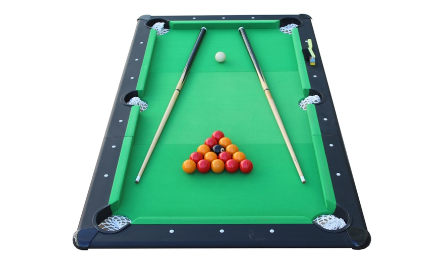 Image 2: Modulares Billard-Set zur Nutzung auf einem Tisch