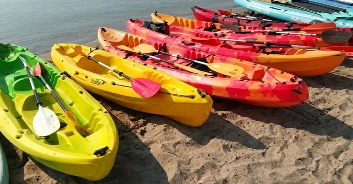 Alquiler de kayak o paddle surf para una o dos personas en el Mar Menor