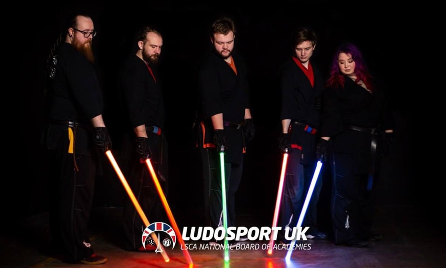Image 1: UK Light Saber Combat Experience – 2-Hour Training for Just £5