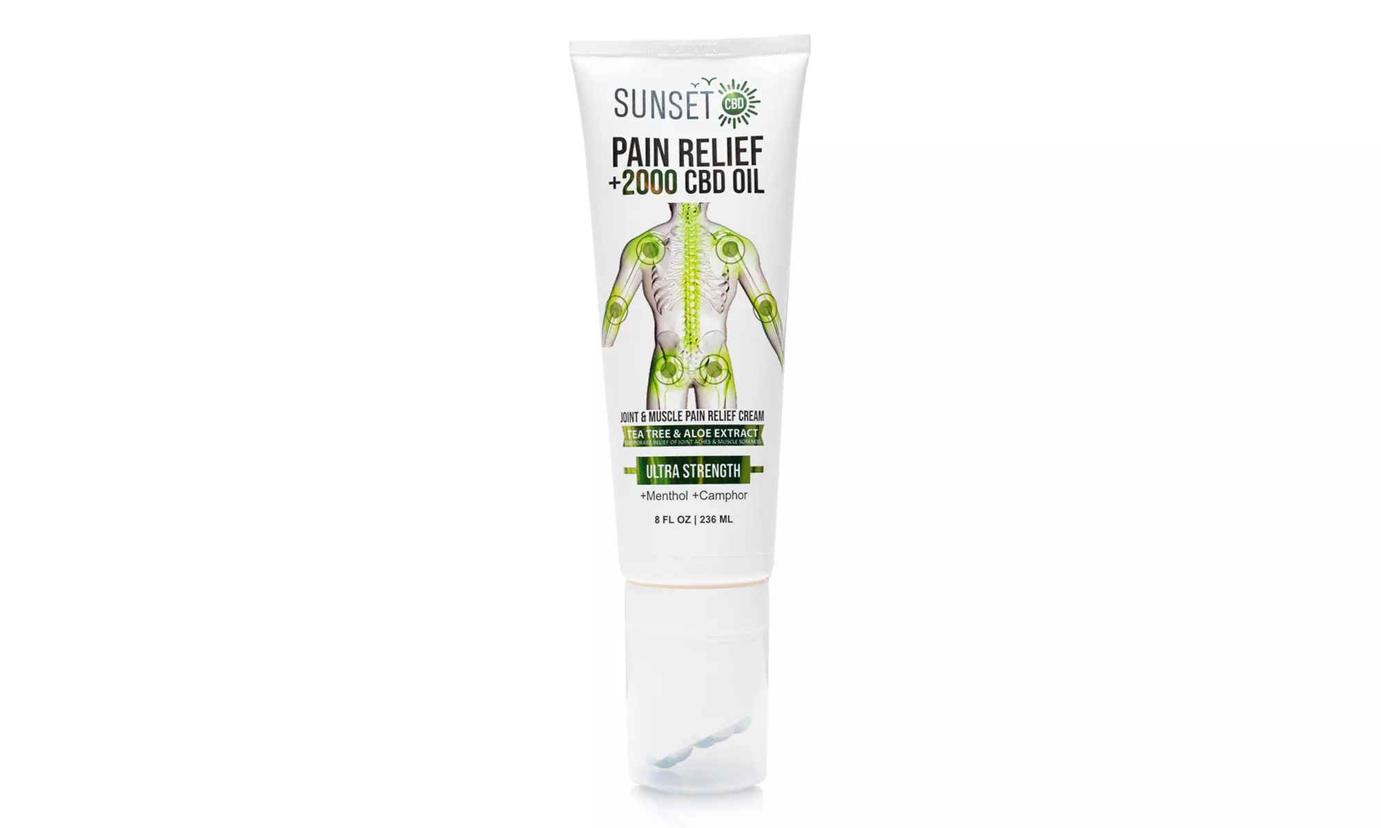 Potent CBD Pain Relief Creams from Sunset - 30 Plus Options - Groupon Exclusive!