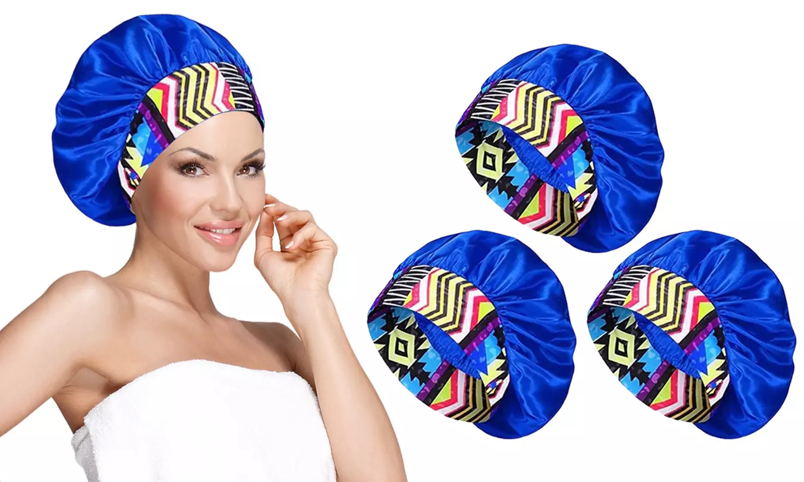 Women's Silky Satin Head Scarf Hair Wrap Cap Hat Headband Sleeping Bonnet