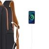 Image 12: KONO Laptop-Rucksack mit USB-Ladefunktion
