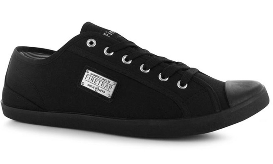 Image 2: Men's Firetrap Canvas Shoes