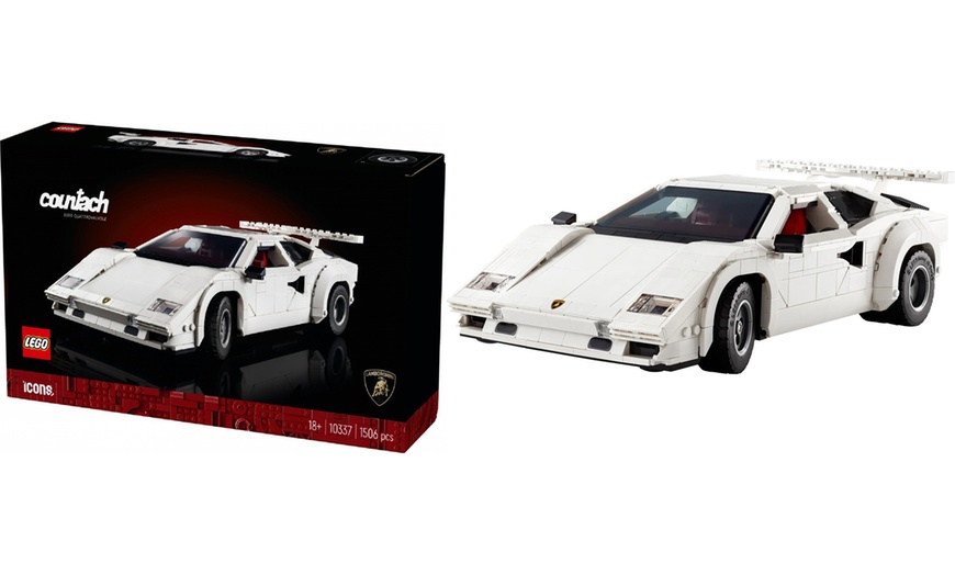 Image 1: LEGO Lamborghini Countach 5000 Quattrovalvole 10337