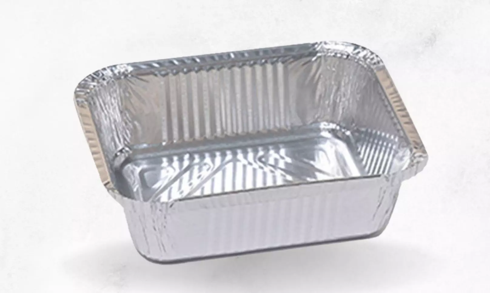 Fino a 192 contenitori in alluminio per alimenti