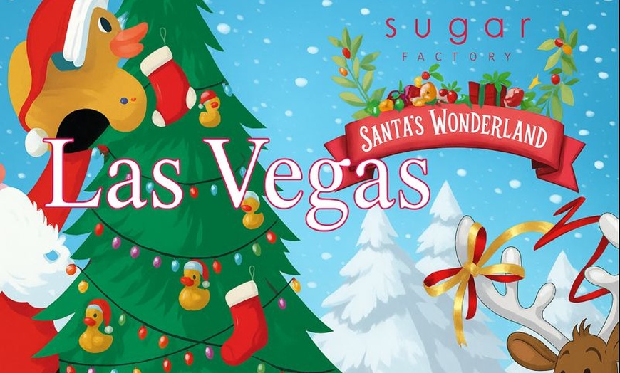 Image 3: $100 Dining Credit or NYE Open Bar Party at Sugar Factory Las Vegas (Up to 31% Off)