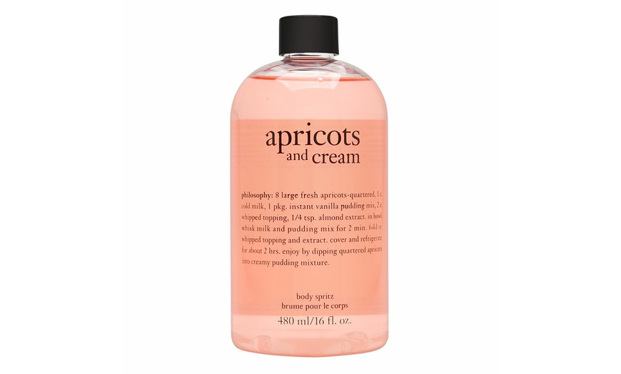 Image 1: Spray e crema corpo Philosophy Apricots