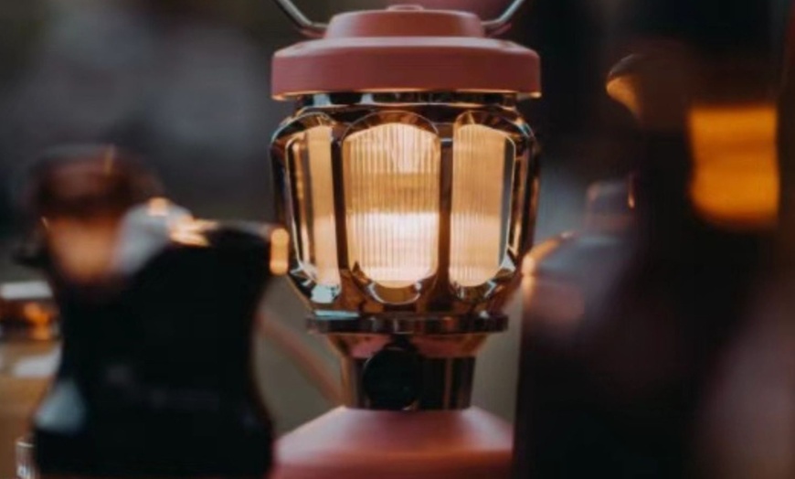 Image 20: Lampada da campeggio ricaricabile