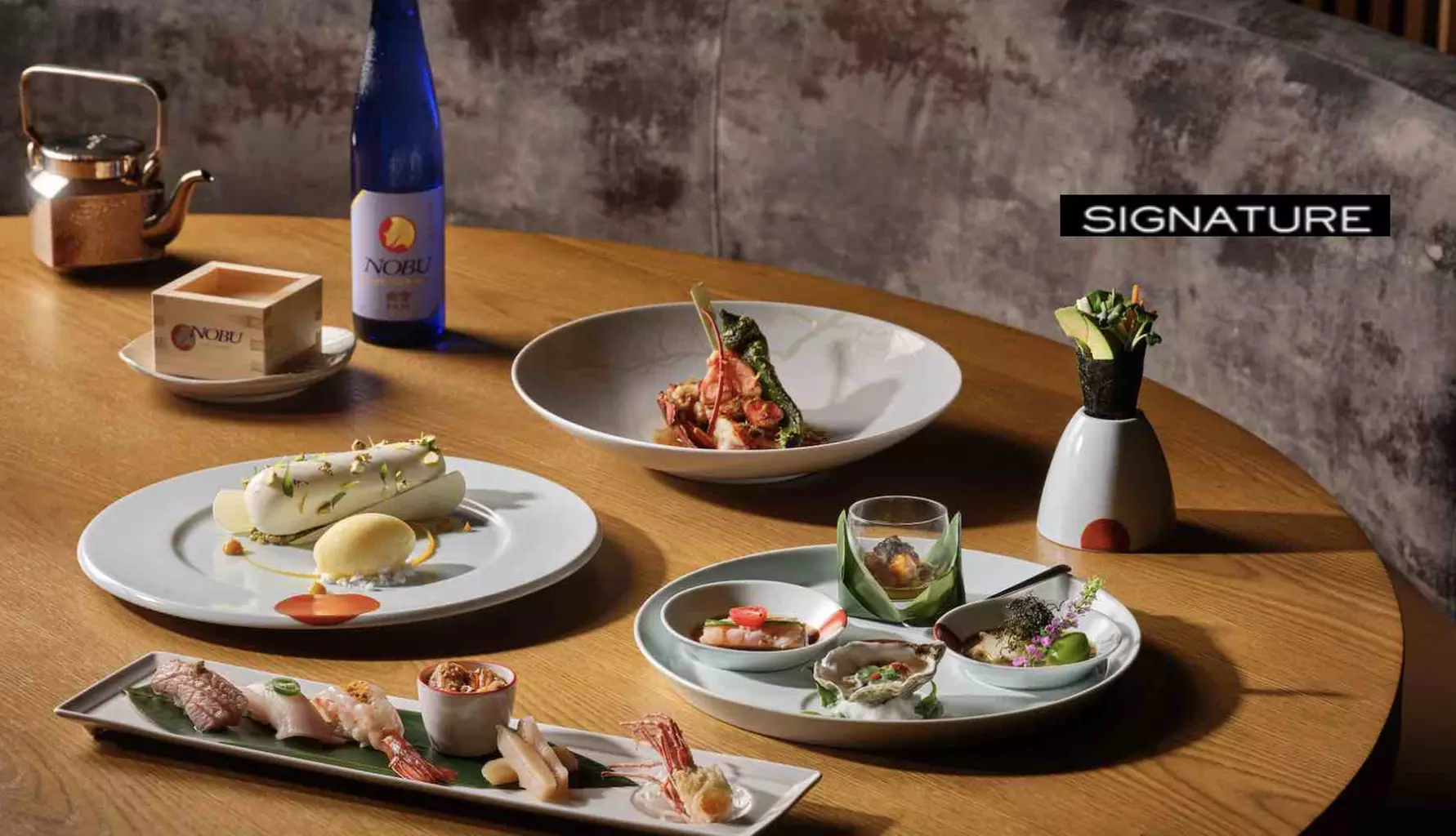 Vegas Exclusive: Nobu Teppanyaki Omakase with Sake Pairing for One