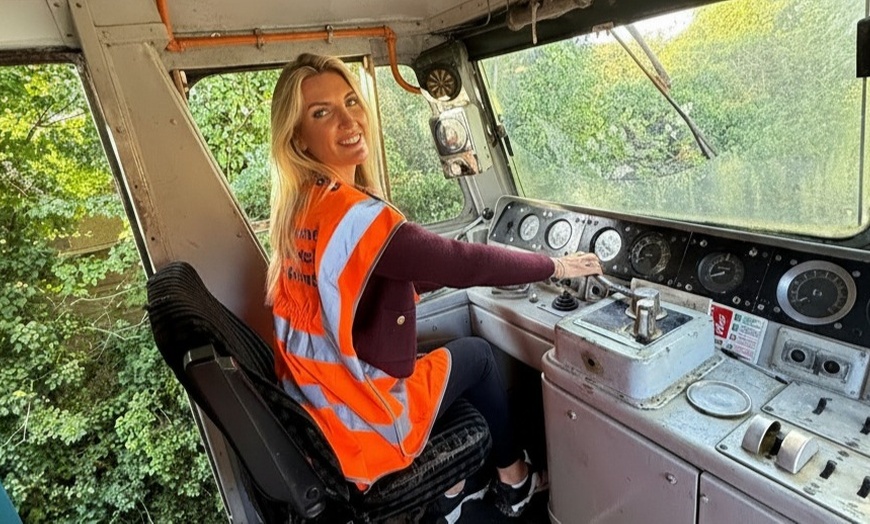 Image 1: Drive a Diesel Locomotive: 30, 60, or 120-Minute Adventure    