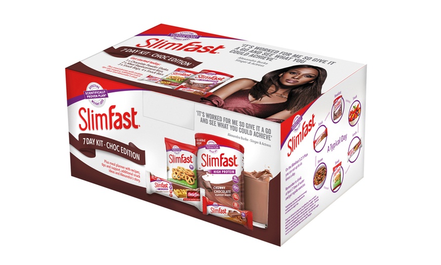 Image 1: Slimfast 7-Day Starter Kit