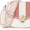 Image 8: Miss Lulu Women’s Crossbody Bag with Flap and Adjustable Strap