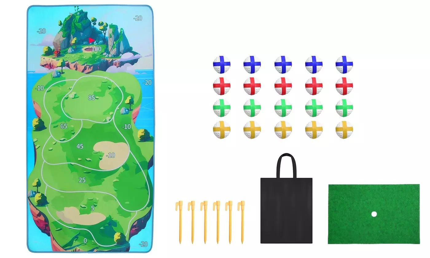 iMounTEK Golf Chipping Game Set for Indoor & Outdoor Practice and Fun