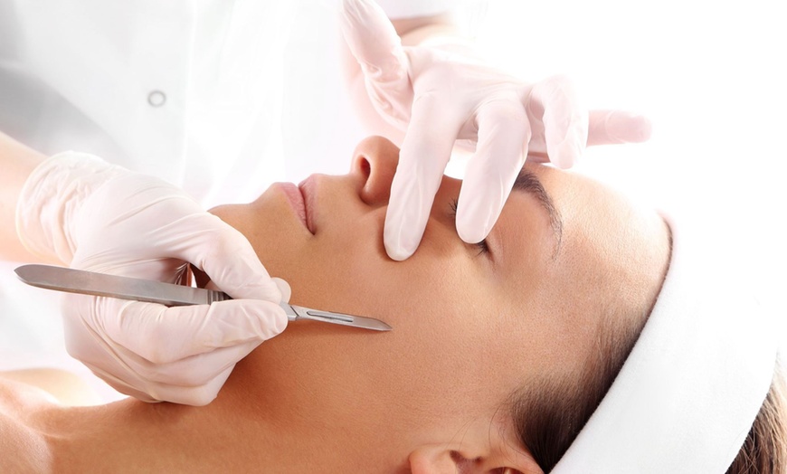 Image 2: HydroFacial with Dermaplaning and Microneedling