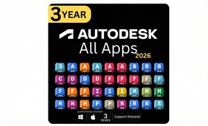 Unlock 60+ Autodesk Apps – Seamless Design with 3-Year Subscription